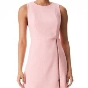 Alice + Olivia Blush Pink Sleeveless Mini Dress